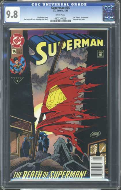 CGC Graded Comics - Superman #75 (CGC)