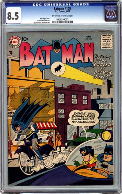 CGC Graded Comics - Batman #108 (CGC)