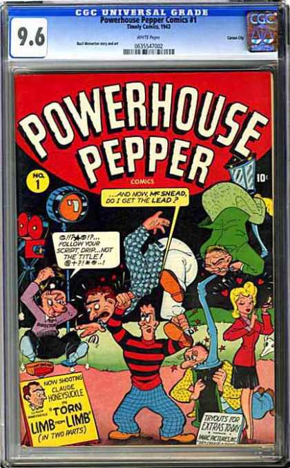 CGC Graded Comics - Powerhouse Pepper Comics #1 (CGC)