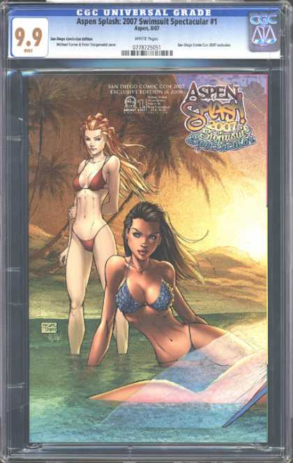 CGC Graded Comics - Aspen Splash: 2007 Swimsuit Spectacular #1 (CGC)