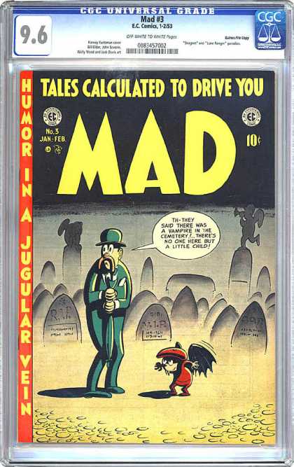 CGC Graded Comics - Mad #3 (CGC)