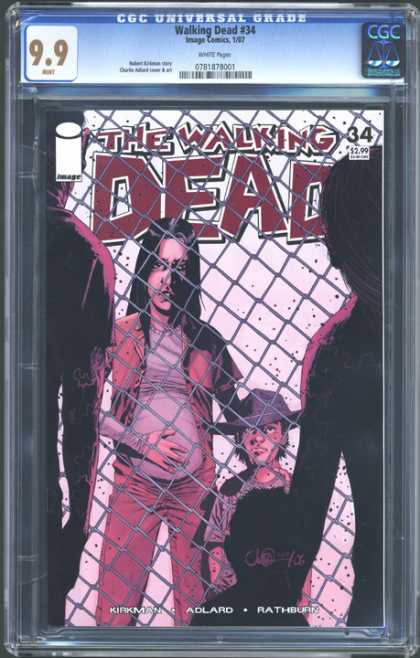 CGC Graded Comics - Walking Dead #34 (CGC) - Walking Dead 34 - Collectable Comics - Image Comics - Mint Walking Dead Comic - Mint Image Comics