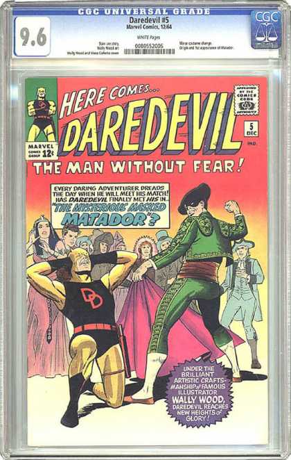 CGC Graded Comics - Daredevil #5 (CGC)