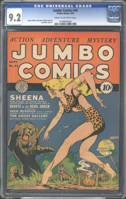 CGC Graded Comics - Jumbo Comics #43 (CGC)