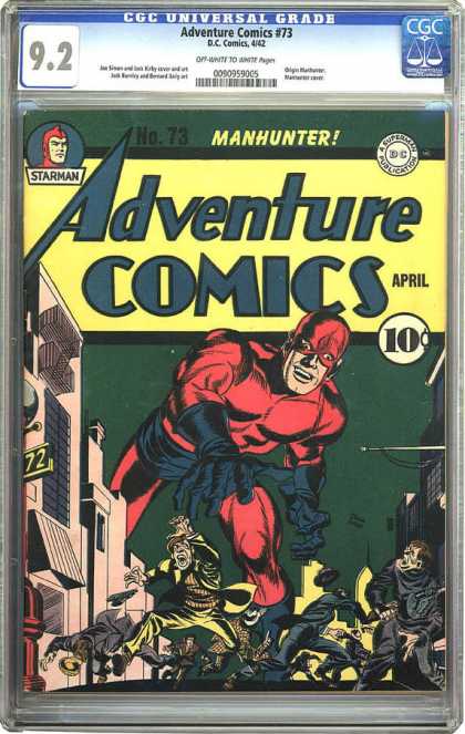 CGC Graded Comics - Adventure Comics #73 (CGC)