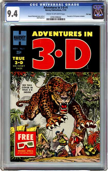 CGC Graded Comics - Adventures in 3-D #1 (CGC)