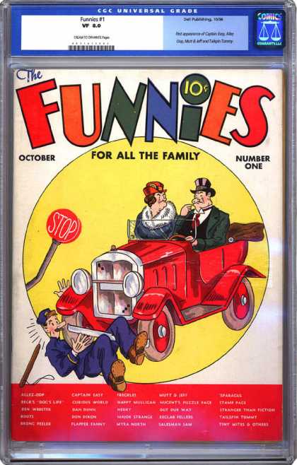 CGC Graded Comics - Funnies #1 (CGC)