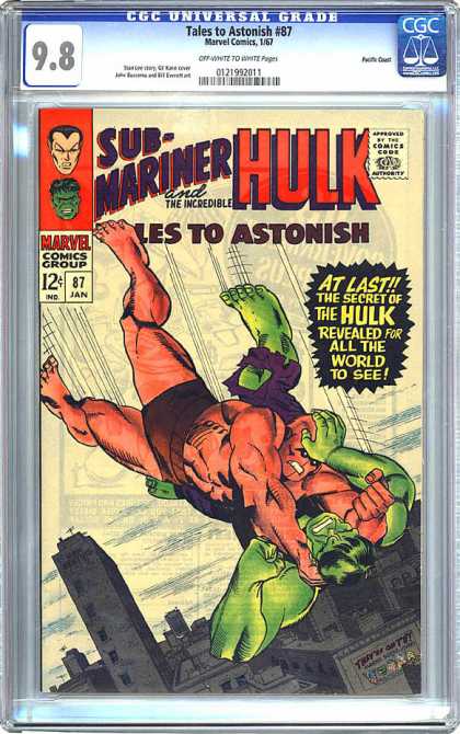 CGC Graded Comics - Tales to Astonish #87 (CGC)