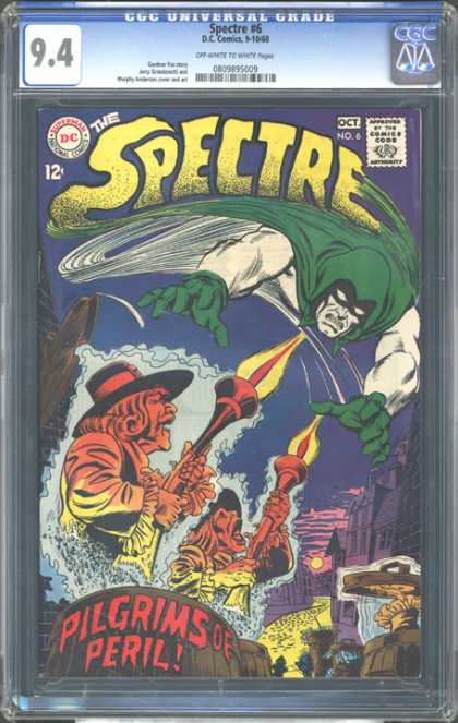 CGC Graded Comics - Spectre #6 (CGC) - The Spectre - Pilgrims Of Peril - Superhero - Red Bad Guys - Dark City