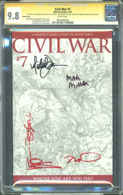 CGC Graded Comics - Civil War #7 (CGC)