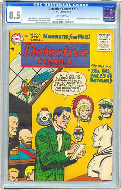 CGC Graded Comics - Detective Comics #227 (CGC)