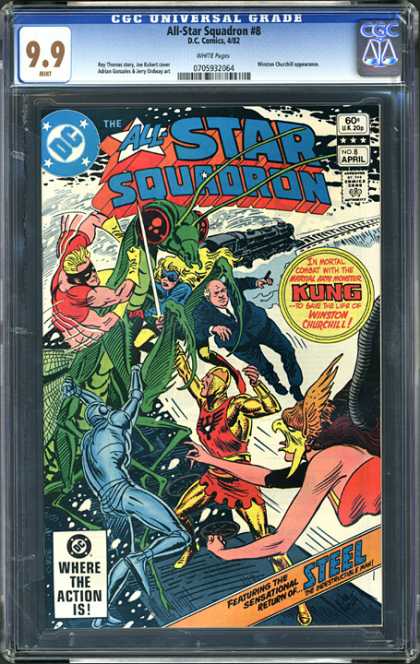 CGC Graded Comics - All-Star Squadron #8 (CGC)