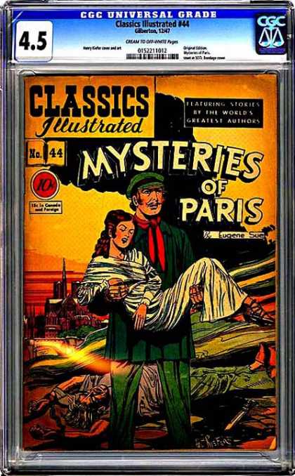 CGC Graded Comics - Classics Illustrated #44 (CGC)