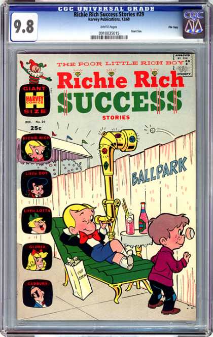 CGC Graded Comics - Richie Rich Success Stories #29 (CGC)