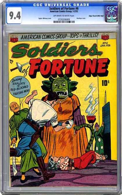 CGC Graded Comics - Soldiers of Fortune #6 (CGC)