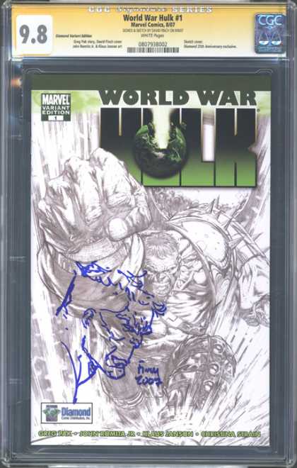 CGC Graded Comics - World War Hulk #1 (CGC)