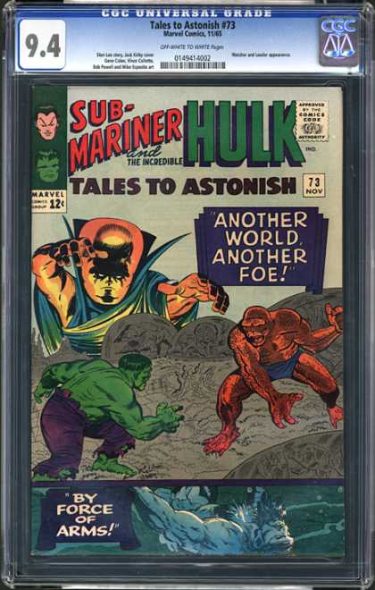 CGC Graded Comics - Tales to Astonish #73 (CGC)