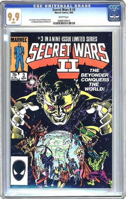 CGC Graded Comics - Secret Wars II #3 (CGC)