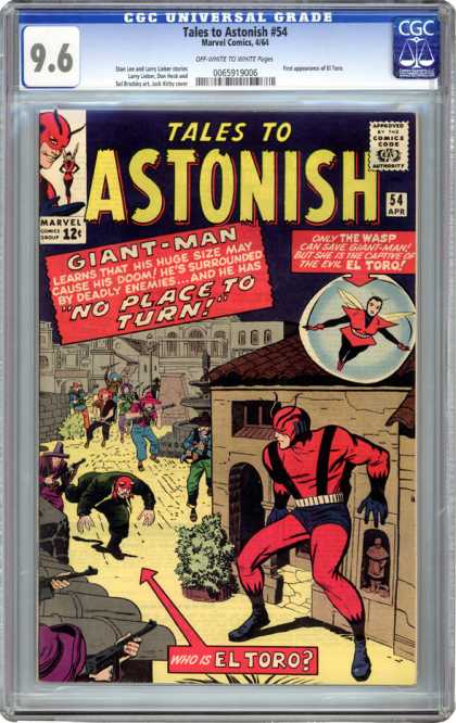 CGC Graded Comics - Tales to Astonish #54 (CGC)