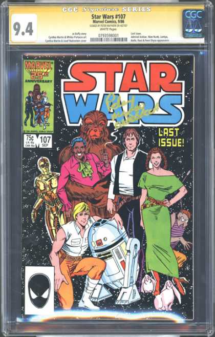 CGC Graded Comics - Star Wars #107 (CGC)