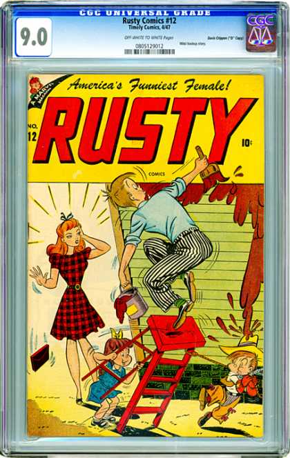 CGC Graded Comics - Rusty Comics #12 (CGC)