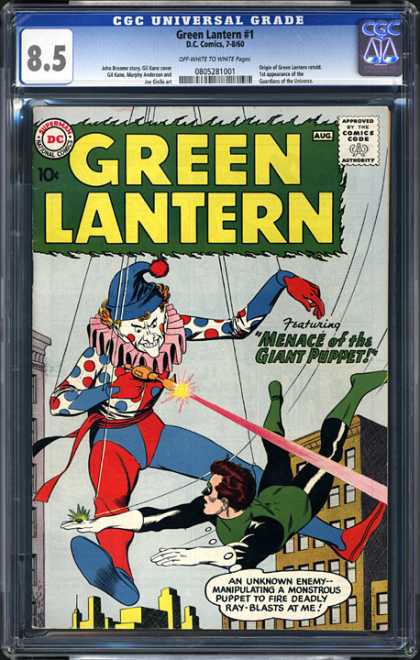 CGC Graded Comics - Green Lantern #1 (CGC)