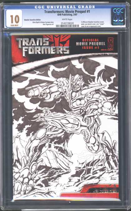 CGC Graded Comics - Transformers: Movie Prequel #1 (CGC)