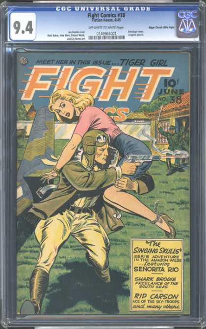 CGC Graded Comics - Fight Comics #38 (CGC)