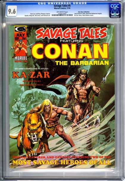 CGC Graded Comics - Savage Tales #5 (CGC)