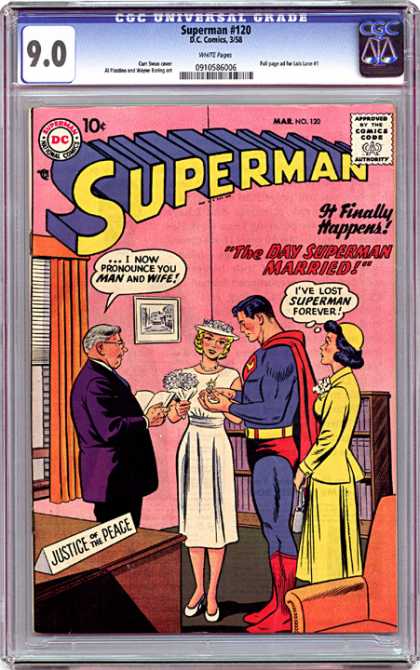 CGC Graded Comics - Superman #120 (CGC)