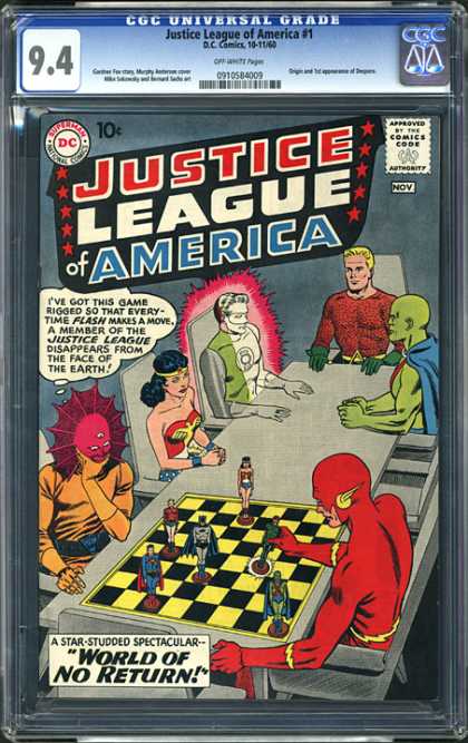 CGC Graded Comics - Justice League of America #1 (CGC)