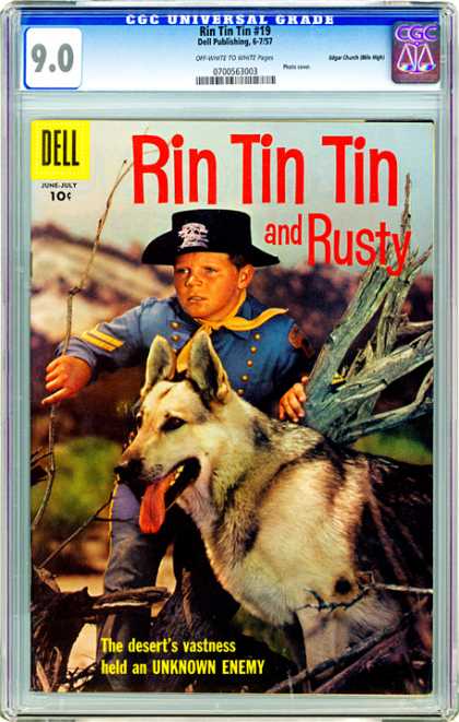 CGC Graded Comics - Rin Tin Tin #19 (CGC)