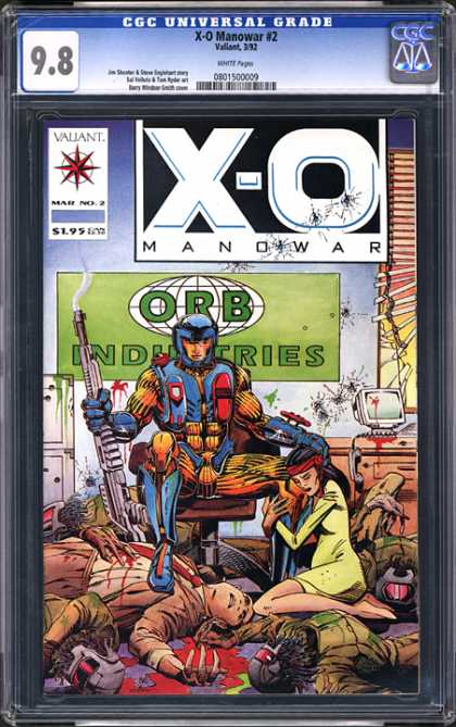 CGC Graded Comics - X-O Manowar #2 (CGC)