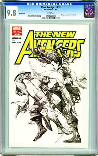 CGC Graded Comics - New Avengers #31 (CGC) - Cgc - Marvel Comics - Marvel - Avengers - Elecktra