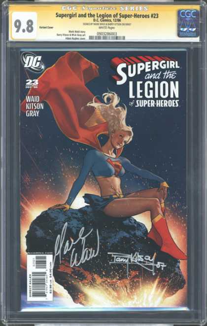 CGC Graded Comics - Supergirl and the Legion of Super-Heroes #23 (CGC) - Dc - Supergirl - Legion Of Superheroes - Waid - Kitson