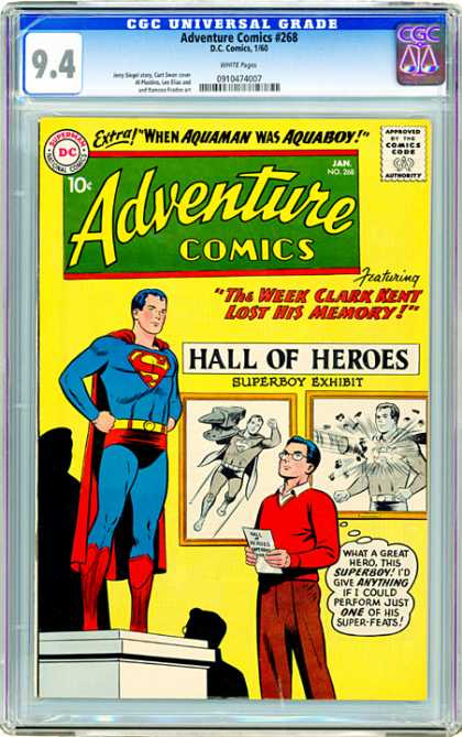 CGC Graded Comics - Adventure Comics #268 (CGC)