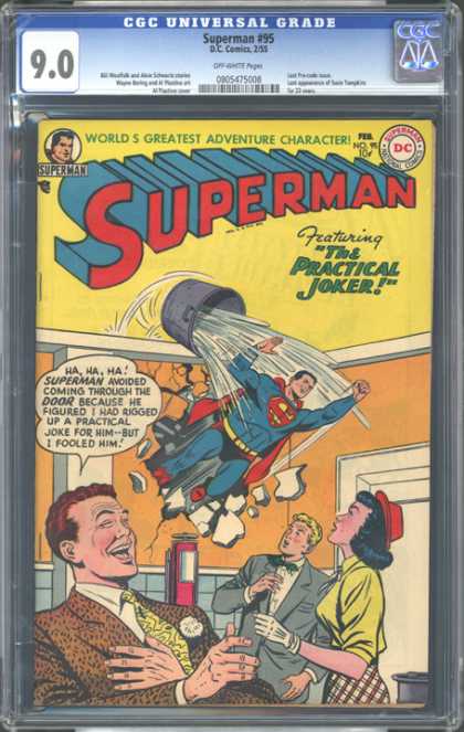 CGC Graded Comics - Superman #95 (CGC)