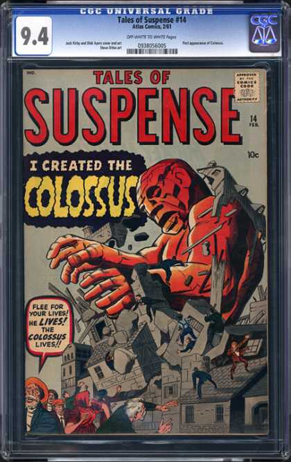 CGC Graded Comics - Tales of Suspense #14 (CGC)