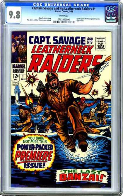 CGC Graded Comics - Captain Savage and His Leatherneck Raiders #1 (CGC)
