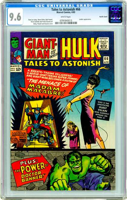 CGC Graded Comics - Tales to Astonish #66 (CGC)