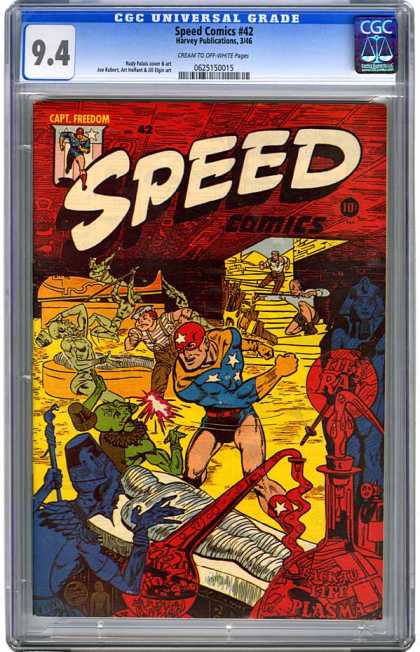 CGC Graded Comics - Speed Comics #42 (CGC)