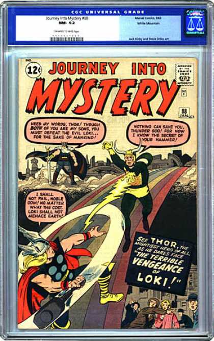CGC Graded Comics - Journey Into Mystery #88 (CGC)