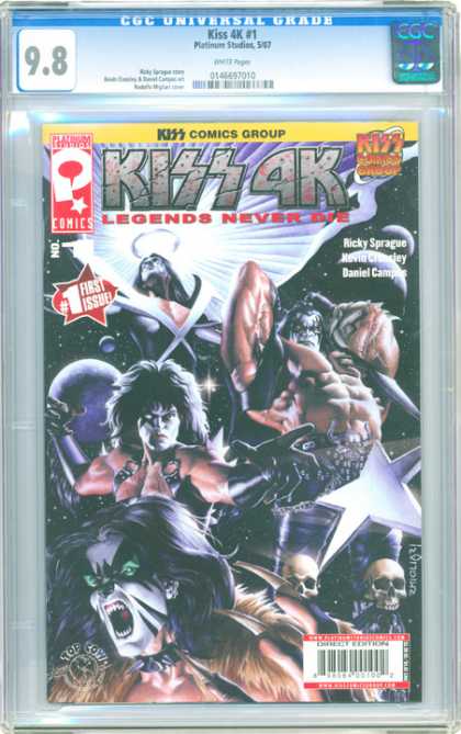 CGC Graded Comics - Kiss 4K #1 (CGC)