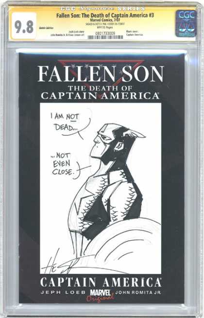 CGC Graded Comics - Fallen Son: The Death of Captain America #3 (CGC)