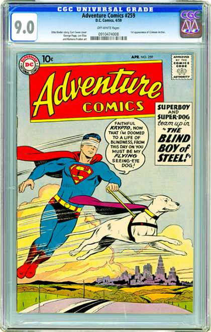 CGC Graded Comics - Adventure Comics #259 (CGC)