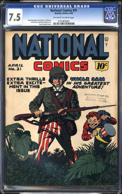 CGC Graded Comics - National Comics #31 (CGC)