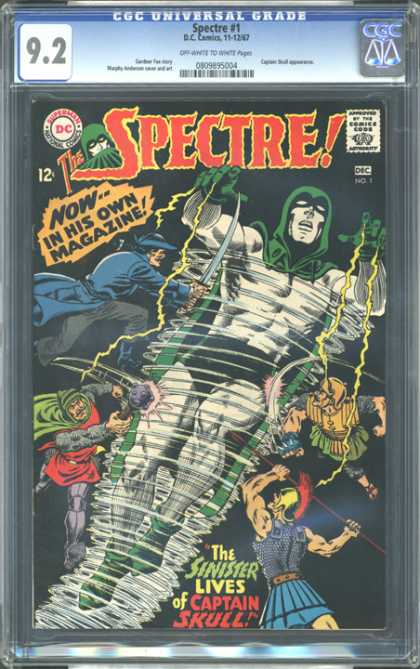 CGC Graded Comics - Spectre #1 (CGC) - Storm - Wind - Thunder - Maelstrom - Killing