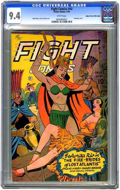 CGC Graded Comics - Fight Comics #43 (CGC)