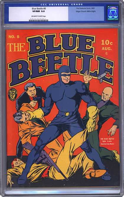 CGC Graded Comics - Blue Beetle #8 (CGC)