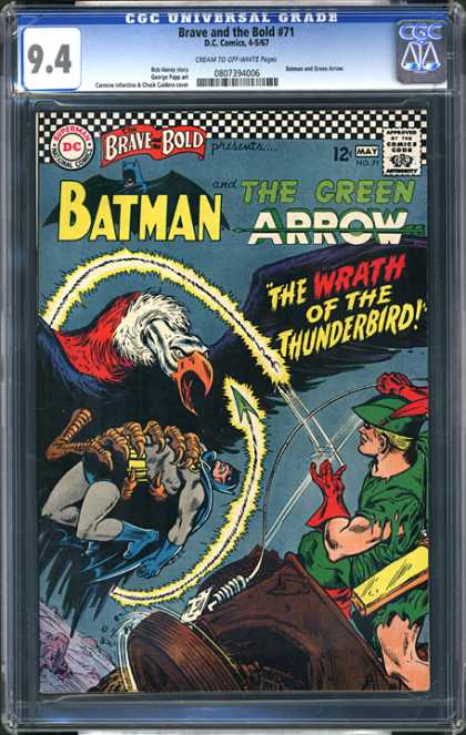 CGC Graded Comics - Brave and the Bold #71 (CGC)